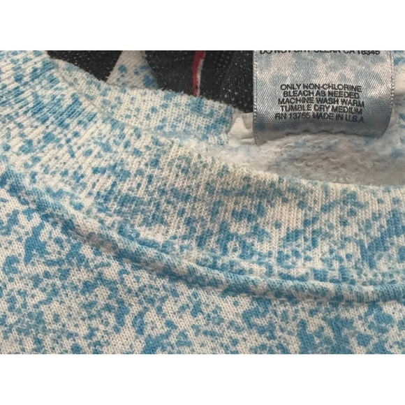 Vtg Magic Johnson Ts Sweatshirt Mens XL Lakers Crewneck 90s NBA All Over Print - Picture 12 of 16